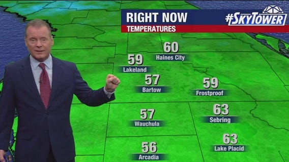 Tampa Weather | Wednesday morning forecast