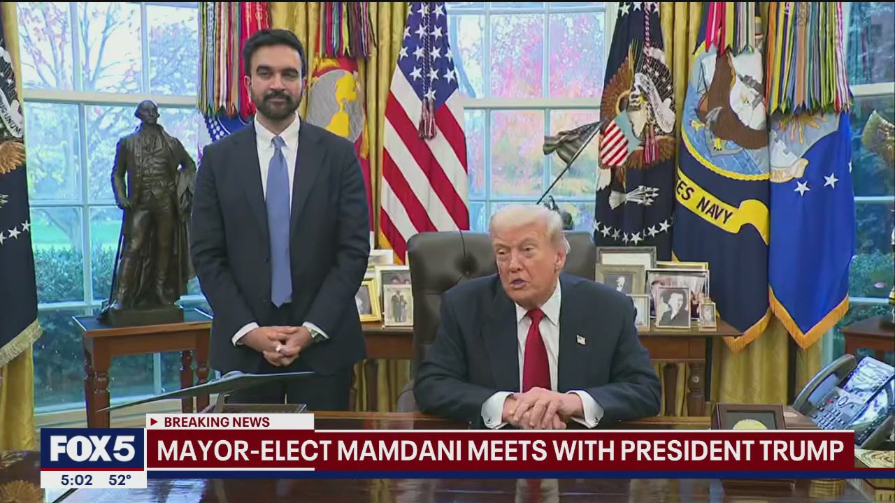 NYC Mayor-elect Mamdani meets with President Trump