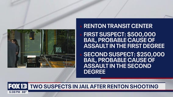 2 suspects in custody after Renton transit center shooting