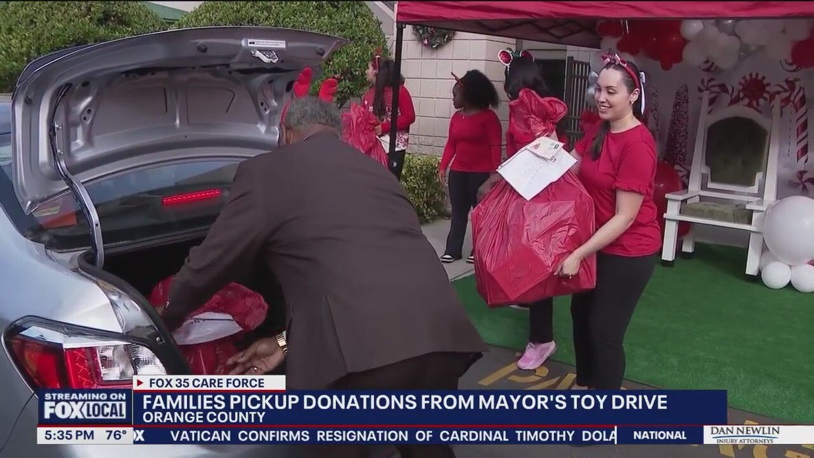 13K toys donated to Orange County Mayor's Toy Drive 2025