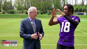 FOX 9 sits down with Vikings' wide receiver Justin Jefferson