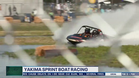Hydroplane boat races make debut in Yakima, WA