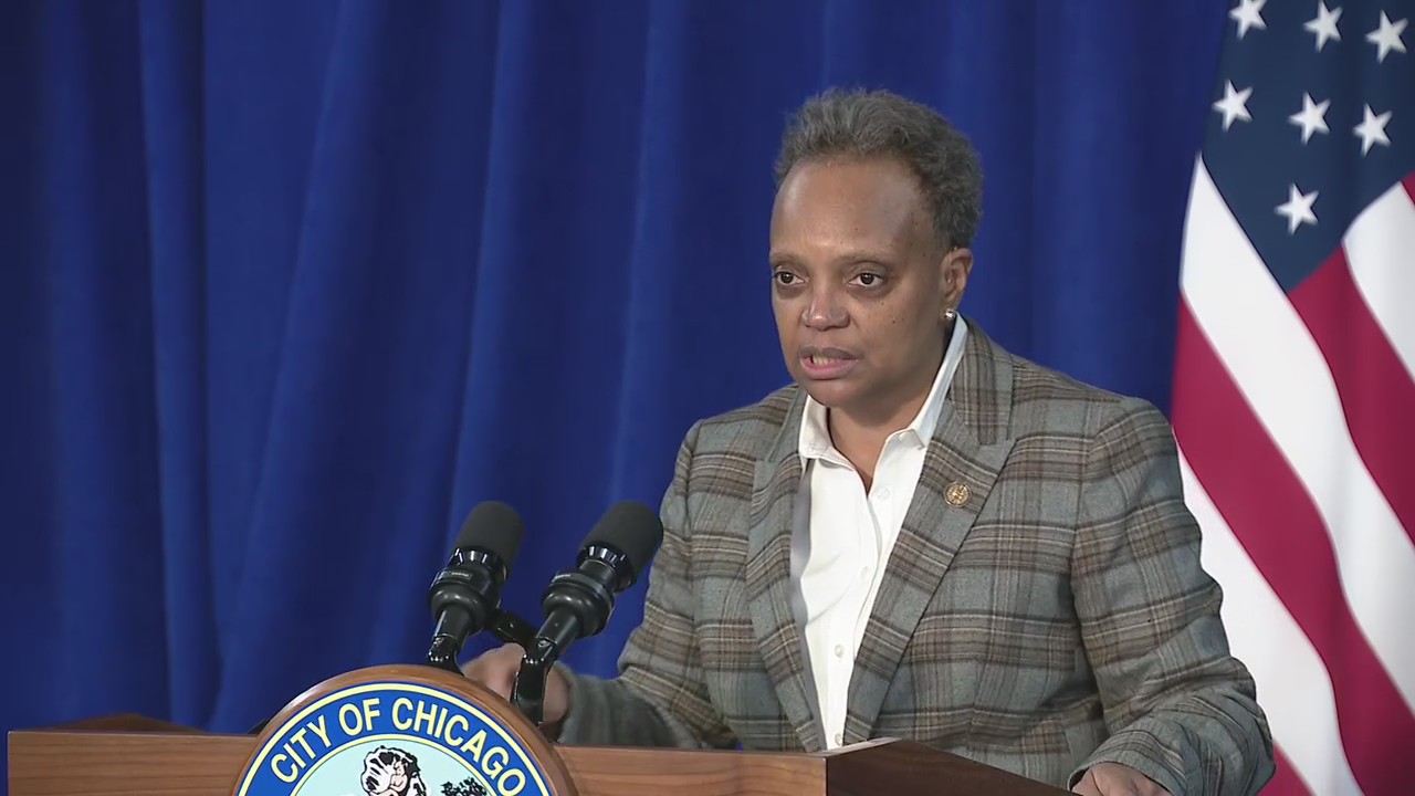 Mayor Lightfoot addresses city's efforts to curb neighborhood crime