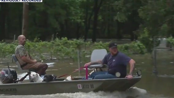 Evacuations underway in Texas due to flooding