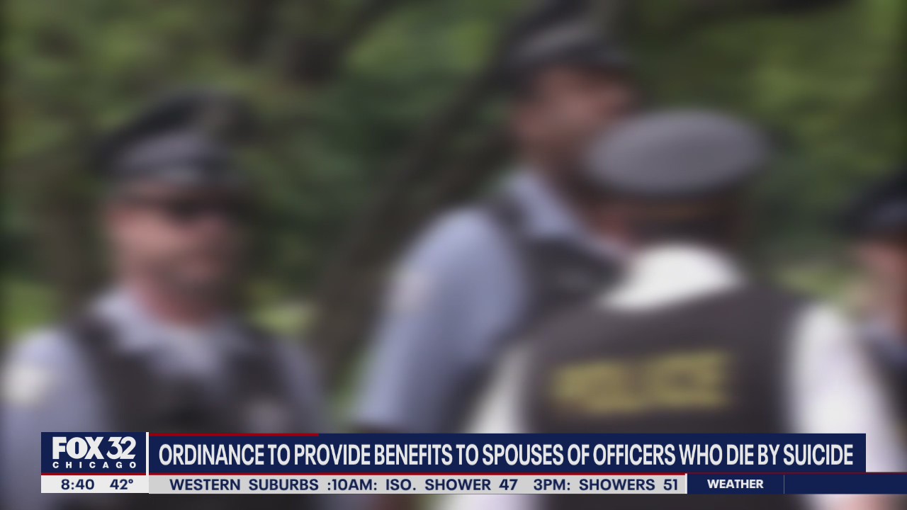 New ordinance would provide benefits to spouses of CPD officers who die by suicide