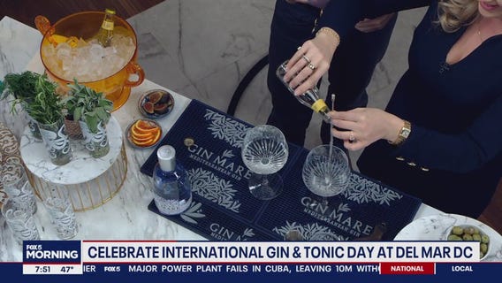 National Gin & Tonic Day with Del Mar DC