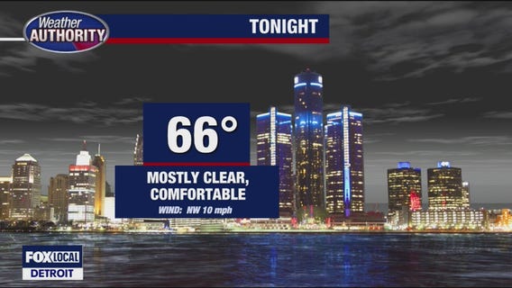 Partly sunny, warm and dry Wednesday