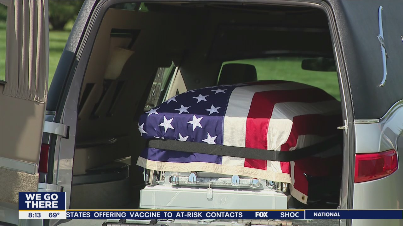 Remains of World War II veteran from Bucks County buried