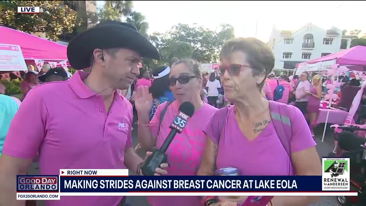 Making Strides Against Breast Cancer | FOX 51 Gainesville