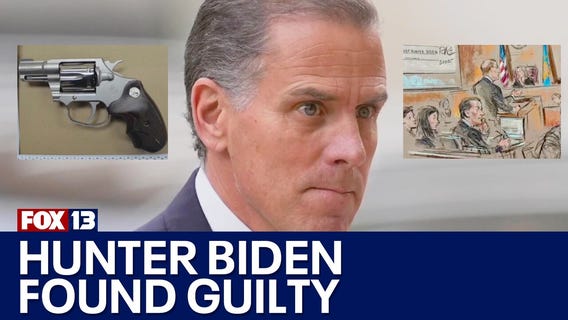 Hunter Biden found guilty