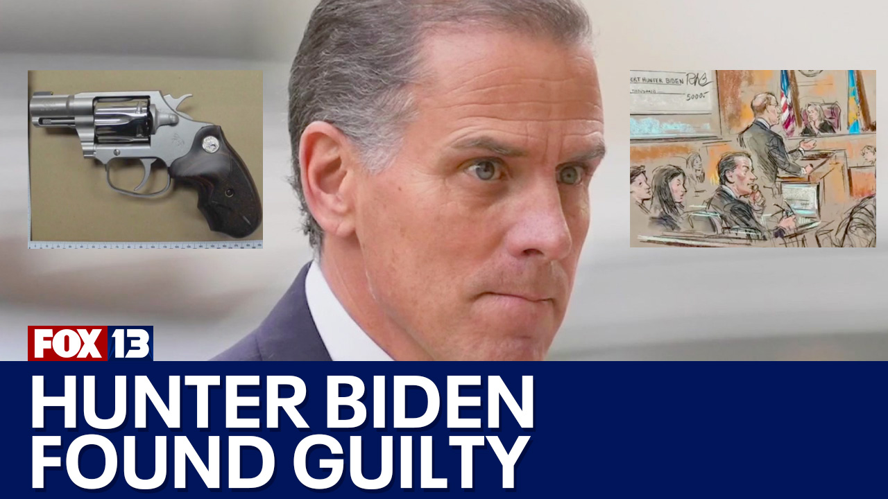 Hunter Biden found guilty