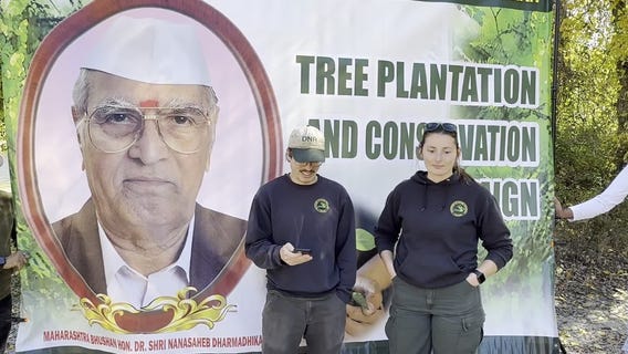 Tree conservation drive?organized by DSNDP