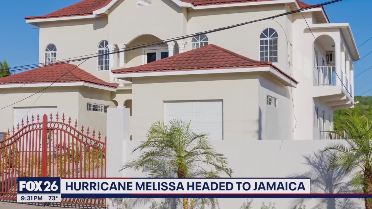 Houstonians with ties to Jamaica watch Hurricane Melissa's path