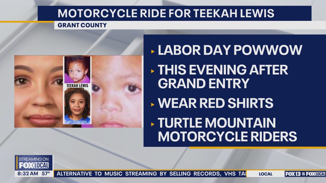 Community motorcycle ride to remember Teekah Lewis