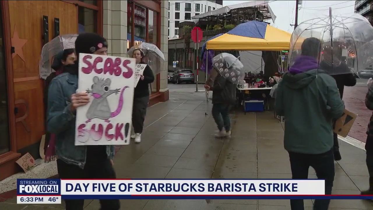 Day 5 of Starbucks barista strike, company responds