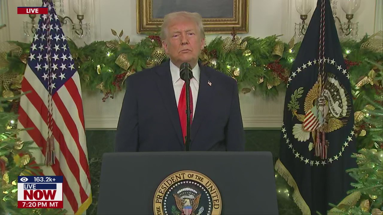 Trump promises economic boom, touts immigration policies during prime-time address