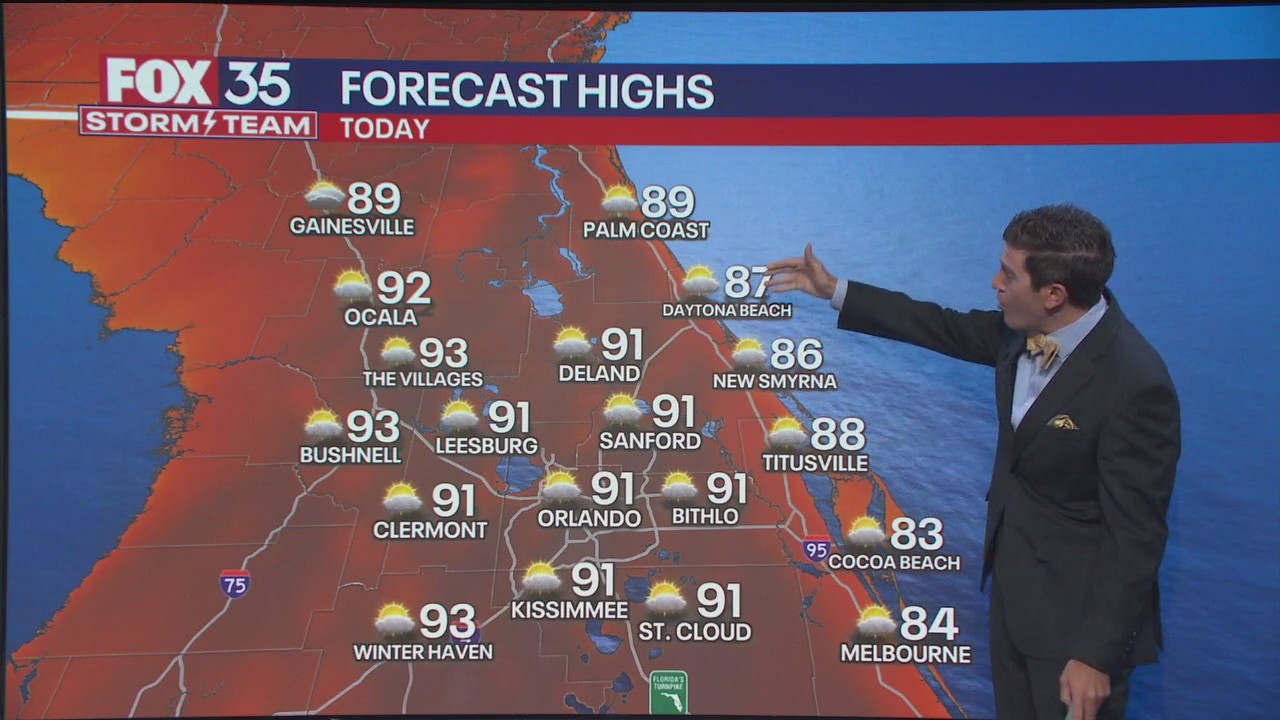 Orlando AM Weather Forecast: April 6, 2025