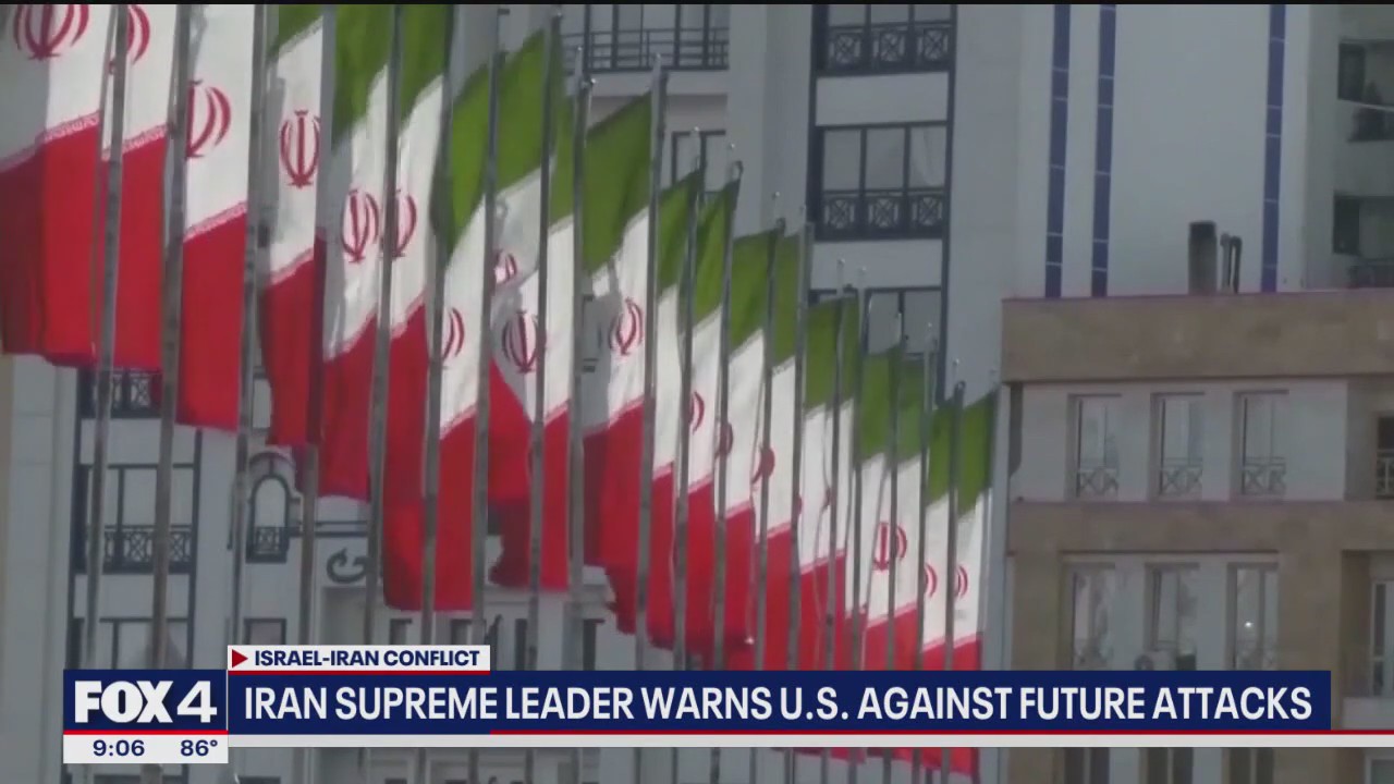 Iran supreme leader warns U.S. against future attacks