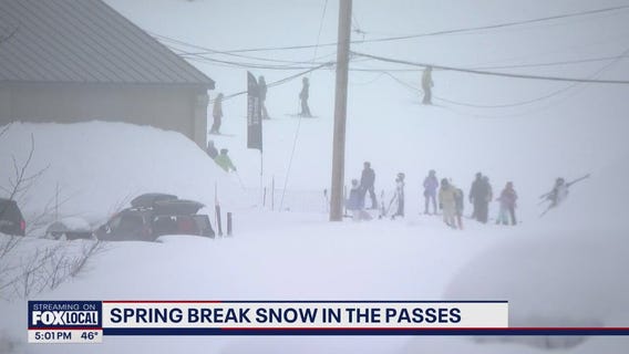 WSU students face 12-18 inches of snow driving back from spring break