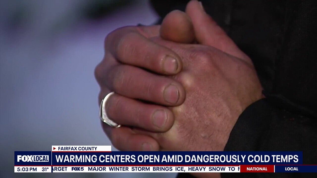 Warming centers open across DMV as dangerously cold temperatures set in