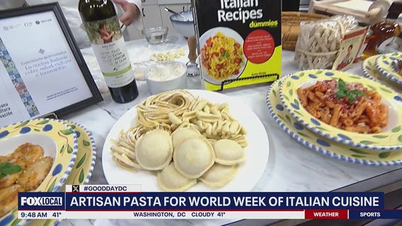 Italian Pasta Making for world week of Italian cuisine