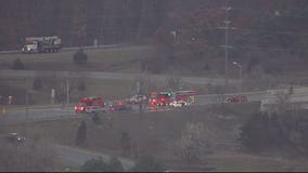 Winter-like conditions bring multiple accidents