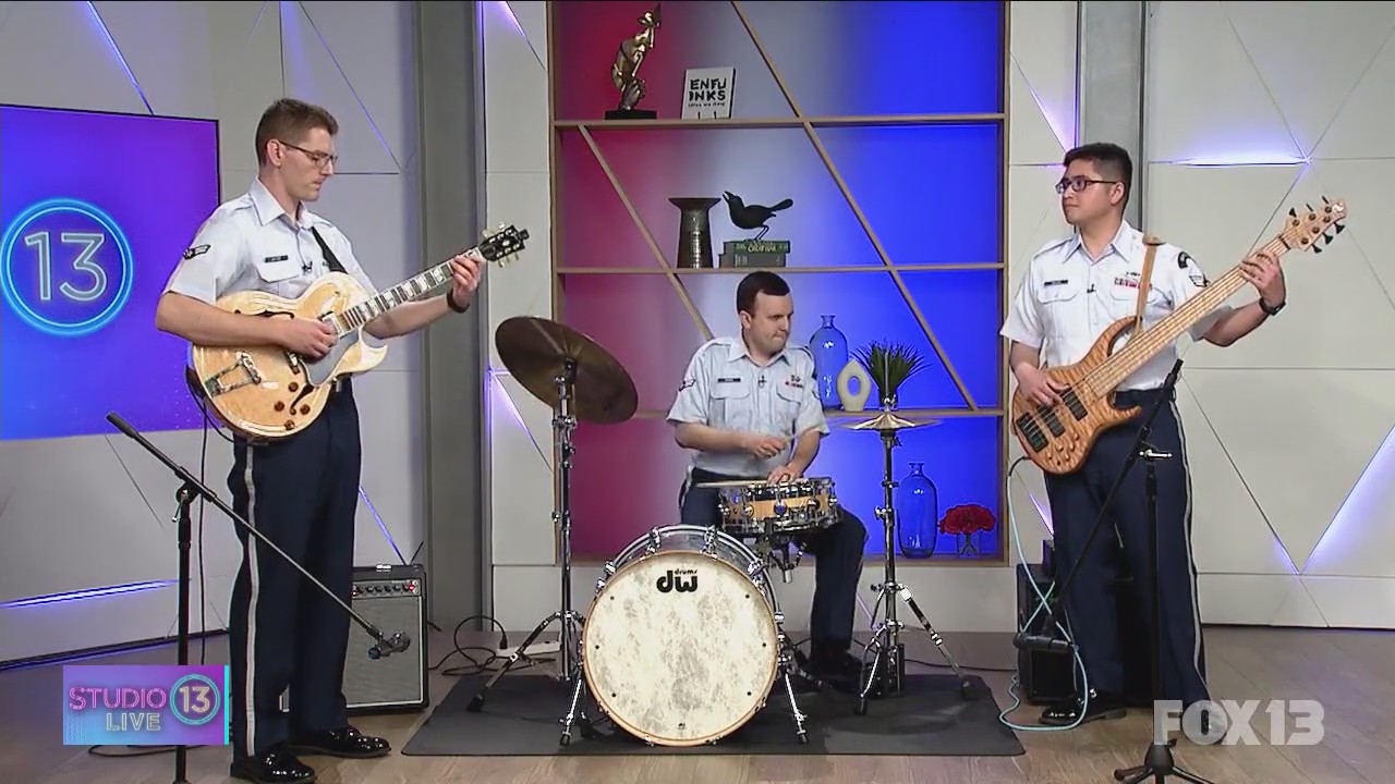 Live performance: US Air Force jazz ensemble 'The Commanders'
