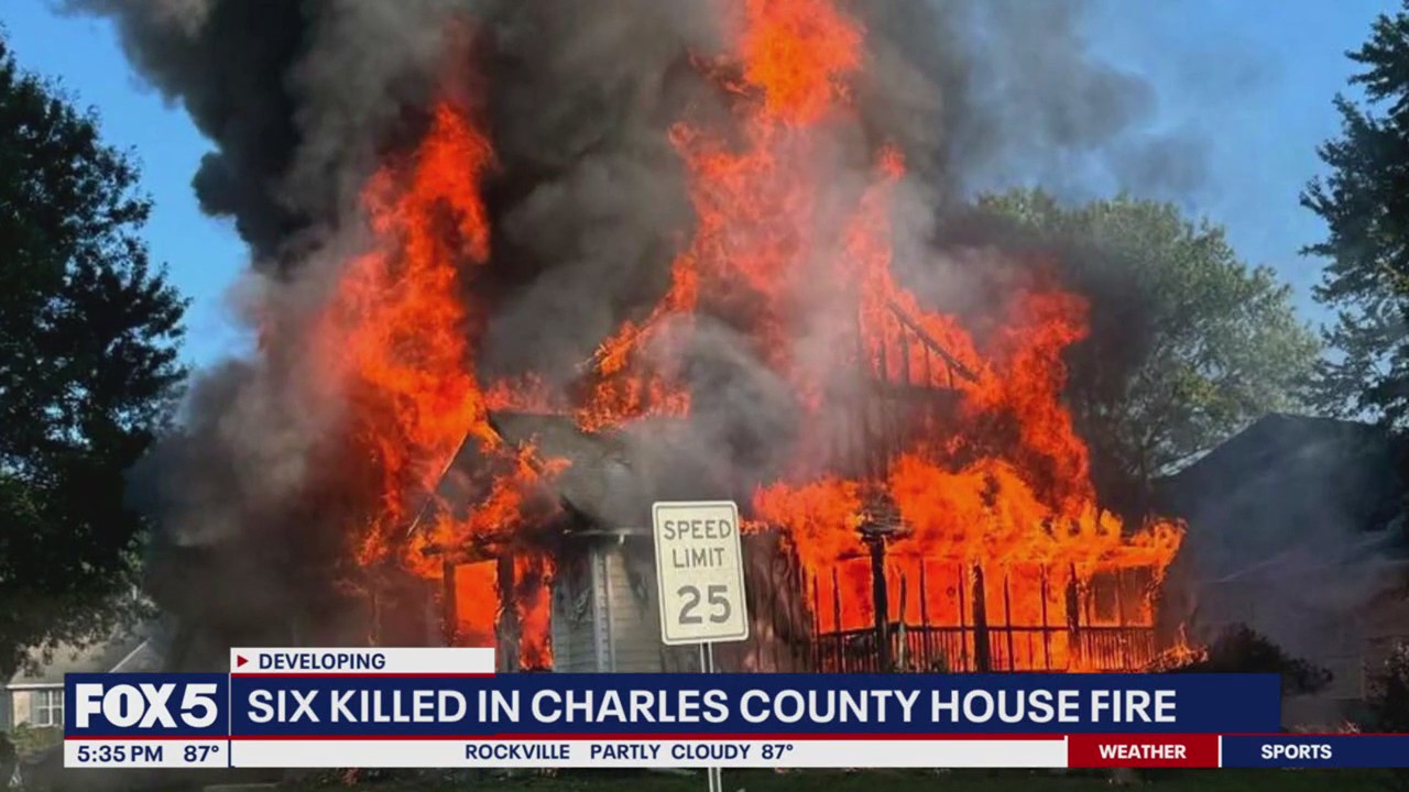 6 people killed in Charles County house fire | FOX 5 DC