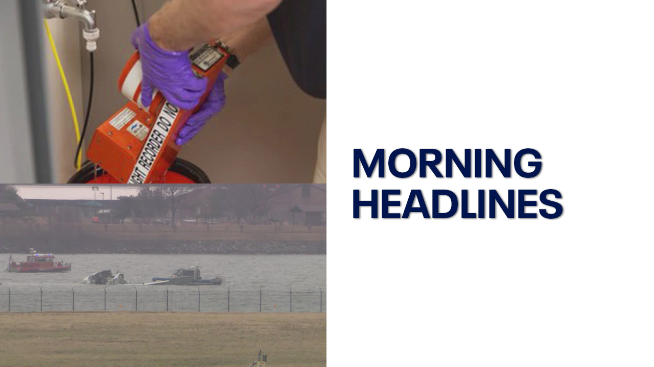 Black boxes recovered from DC crash l Morning Headlines Jan. 31