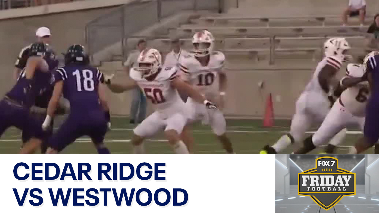 Week 6: Cedar Ridge vs. Westwood