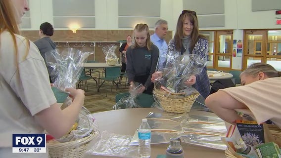 Volunteers make care packages for cancer patients in memory of Minnesota woman