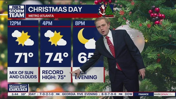 Christmas Eve Morning Forecast
