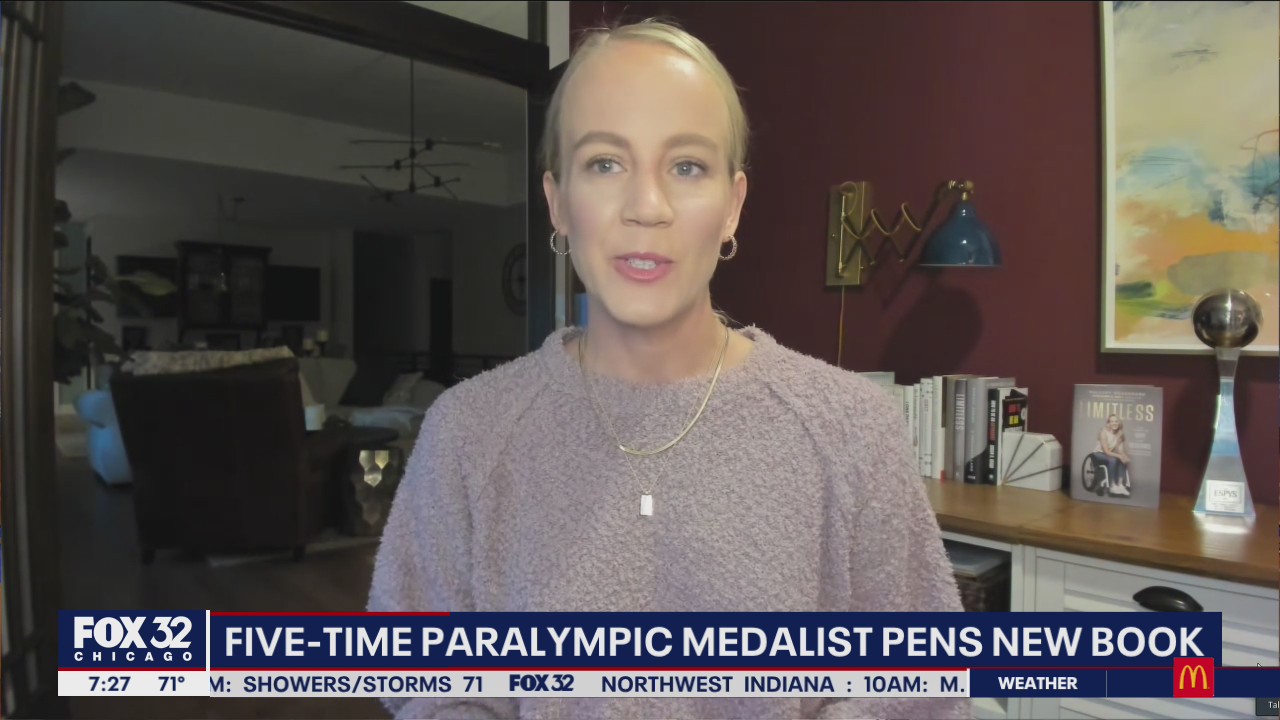 Five-time Paralympic medalist pens new book about her story of resilience