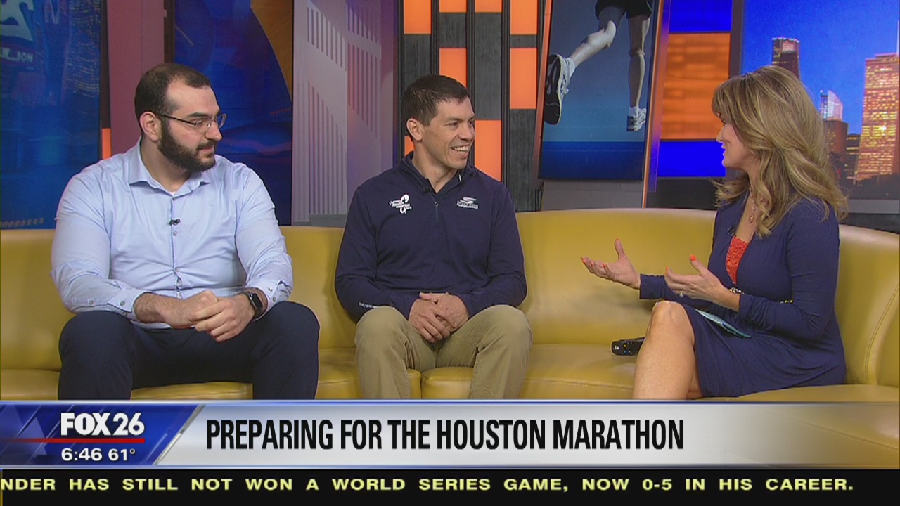 Preparing for the Houston Marathon