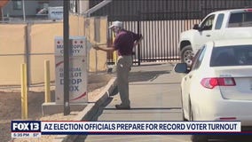 AZ election officials prepare for record voter turnout