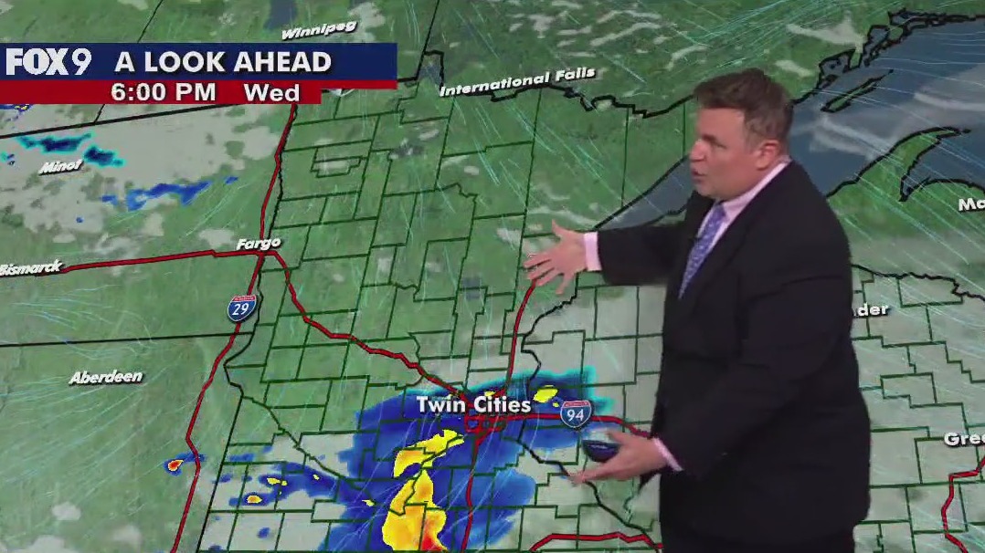 MN weather: Scattered showers on Wednesday