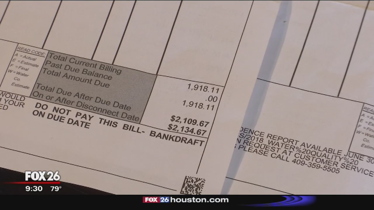 Texas City responds after FOX 26 story on high water bills