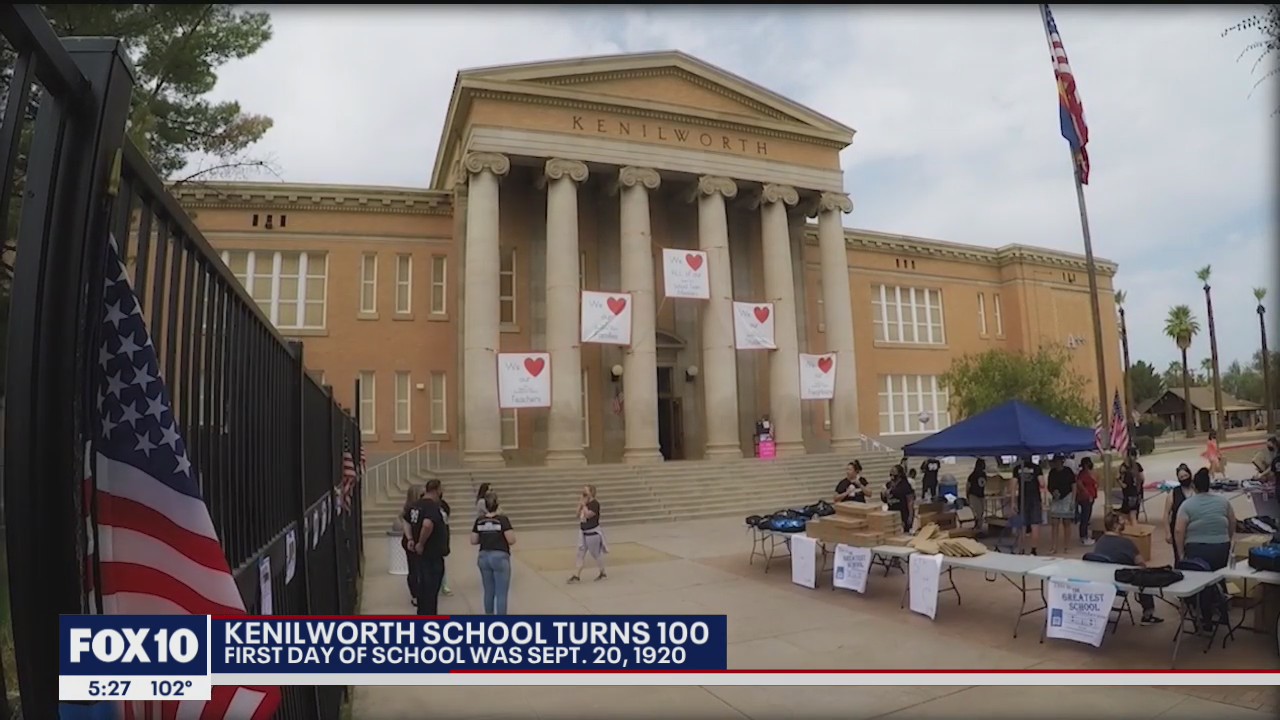 Phoenix's Kenilworth Elementary School celebrates 100th anniversary