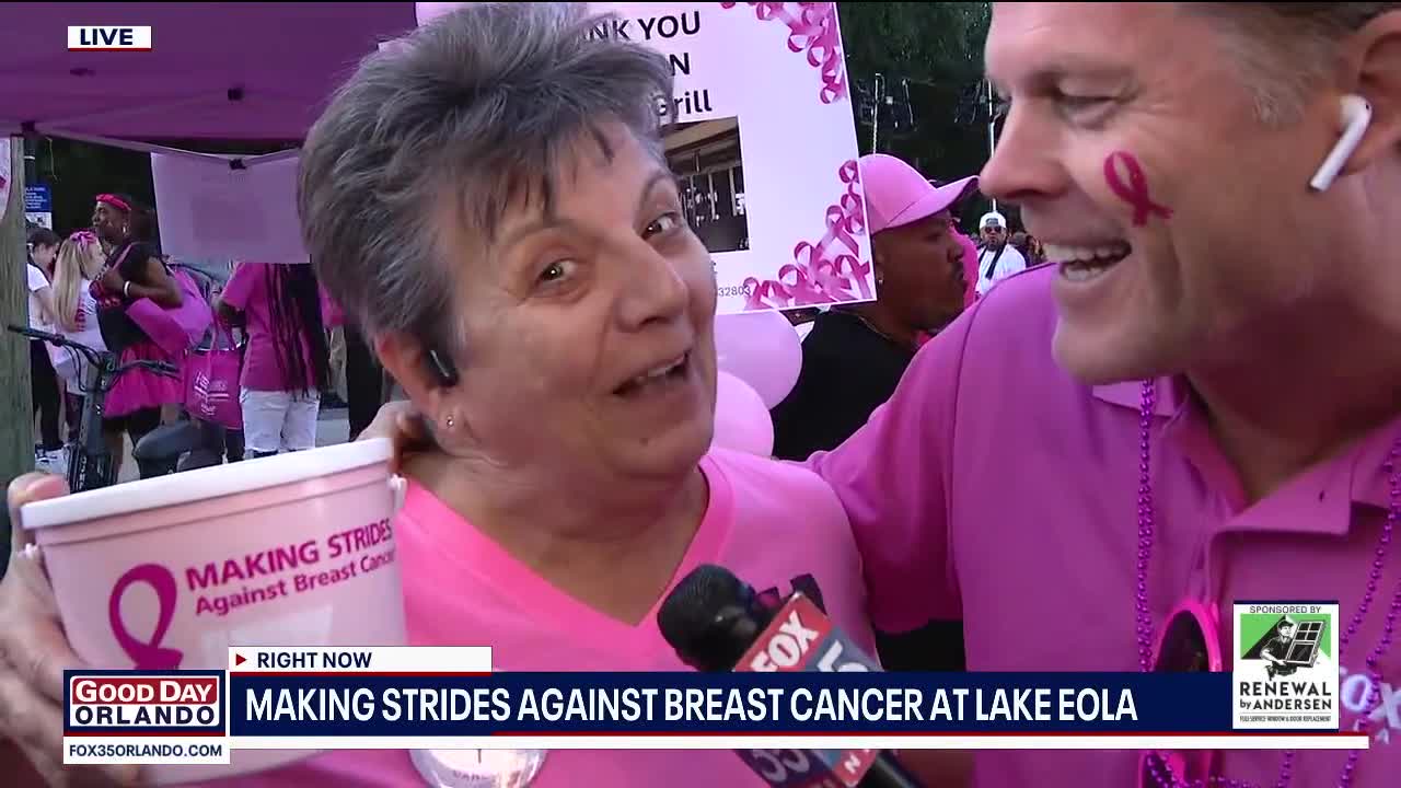 Making Strides Against Breast Cancer