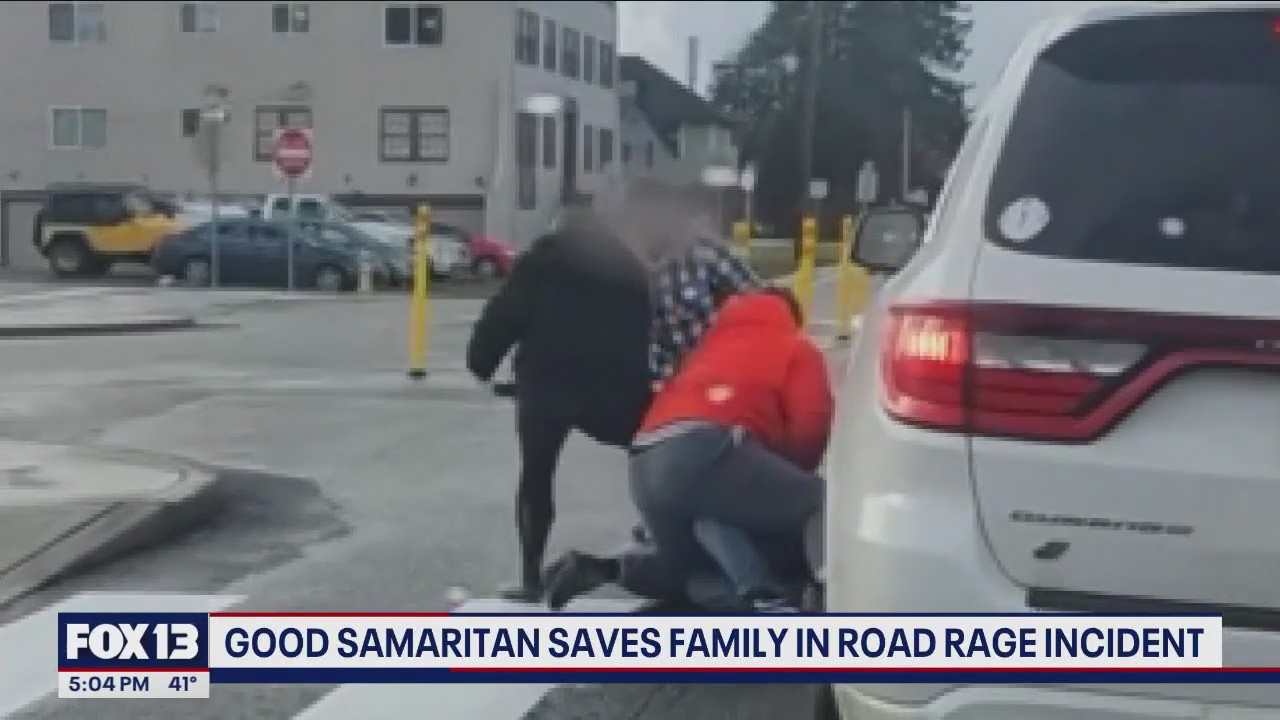 Good Samaritan saves family in WA road rage incident