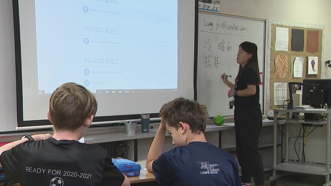 Chandler school teaching students Mandarin Chinese via immersion program