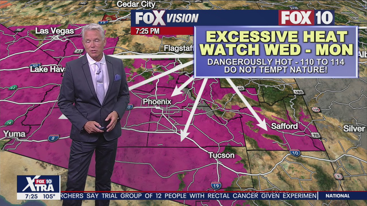 7PM Weather Forecast - 6/8/2022