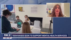 Teen raises $30K to support mental health services