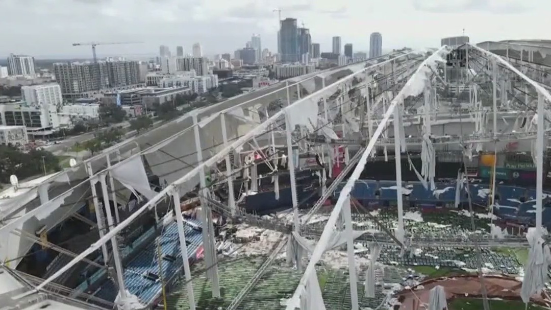 Floridians assess Hurricane Milton damage