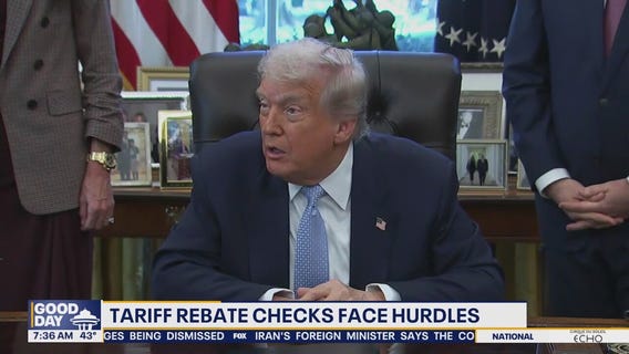 Tariff rebate checks face hurdles