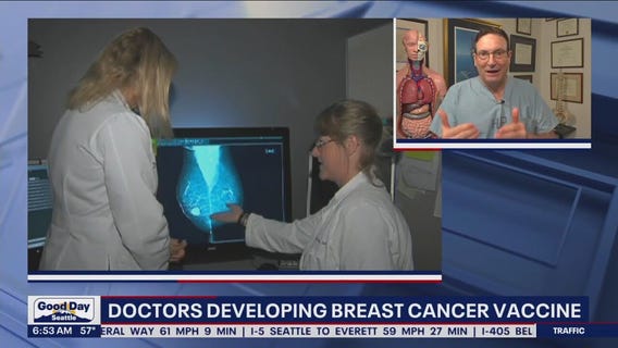 Doctors developing breast cancer vaccine