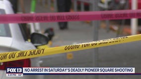 Police looking for black Tesla after three killed in Pioneer Square shooting