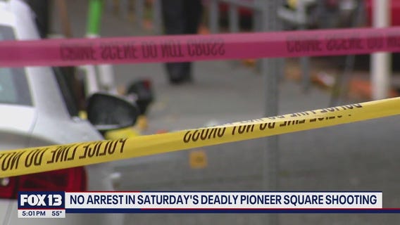 Police looking for black Tesla after three killed in Pioneer Square shooting