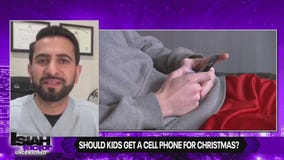 Is it a good idea to gift children a cellphone for Christmas?