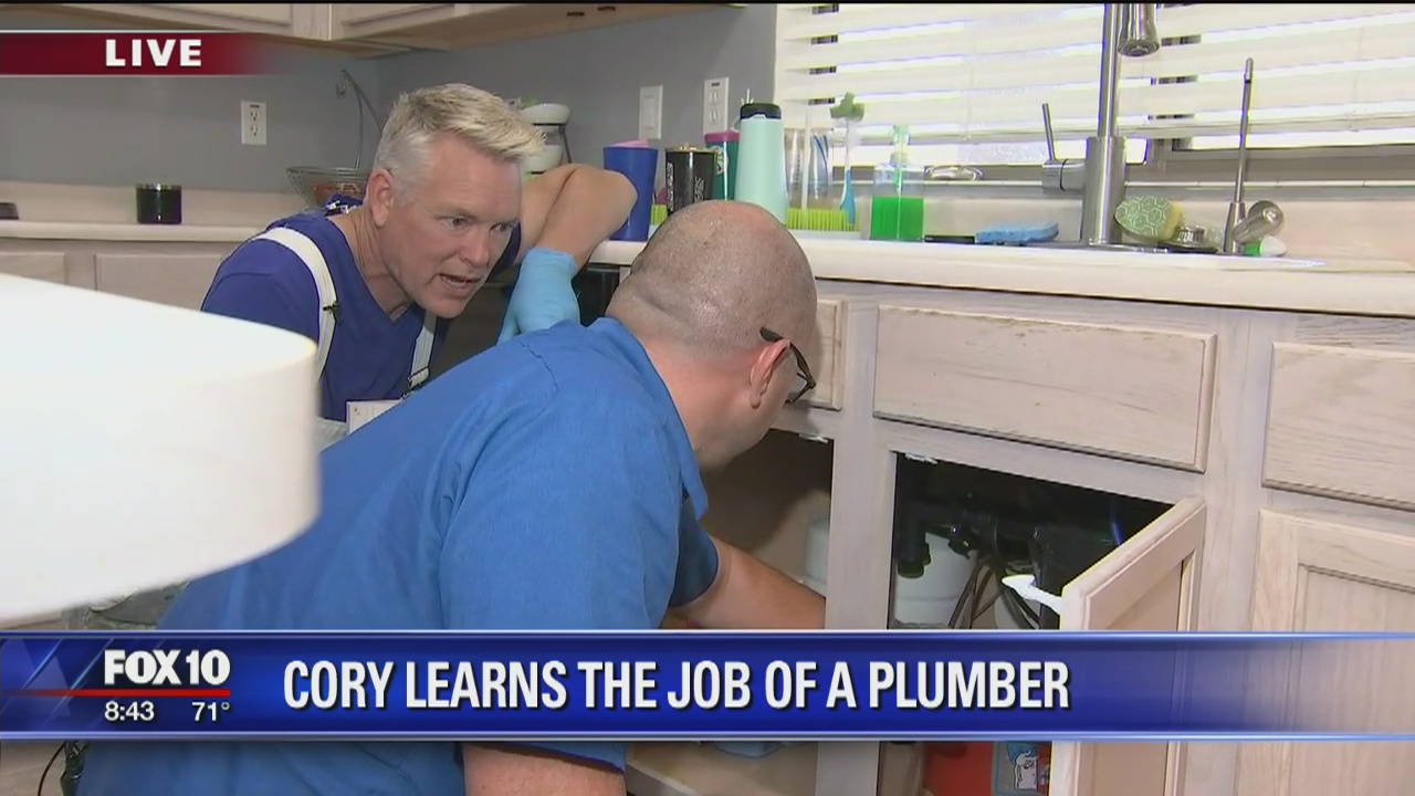 Cory's Corner: Cory works as a plumber with Rooter Hero